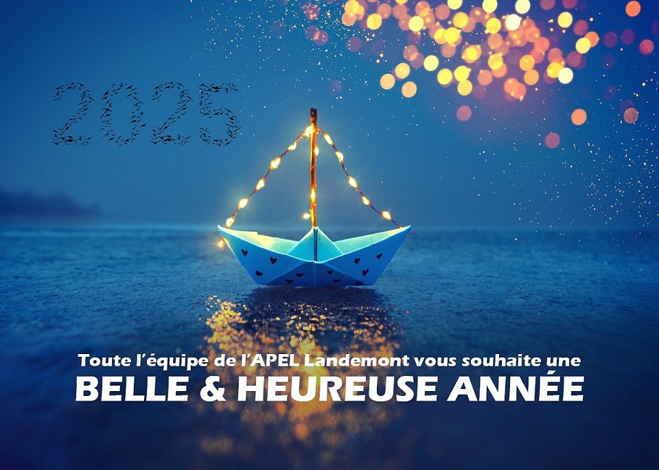 Bonne année APEL Landemont